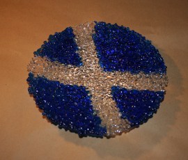 Scottish Saltire Flag Bowl Scottish Saltire Flag Bowl